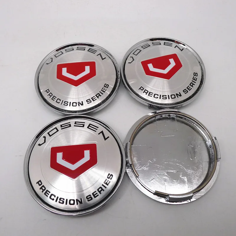 

4 шт. 63 мм Vossen колпачки на колесные диски, колпачки на ступицу диска, пылезащитный чехол для стайлинга автомобиля, эмблема знака 57 мм