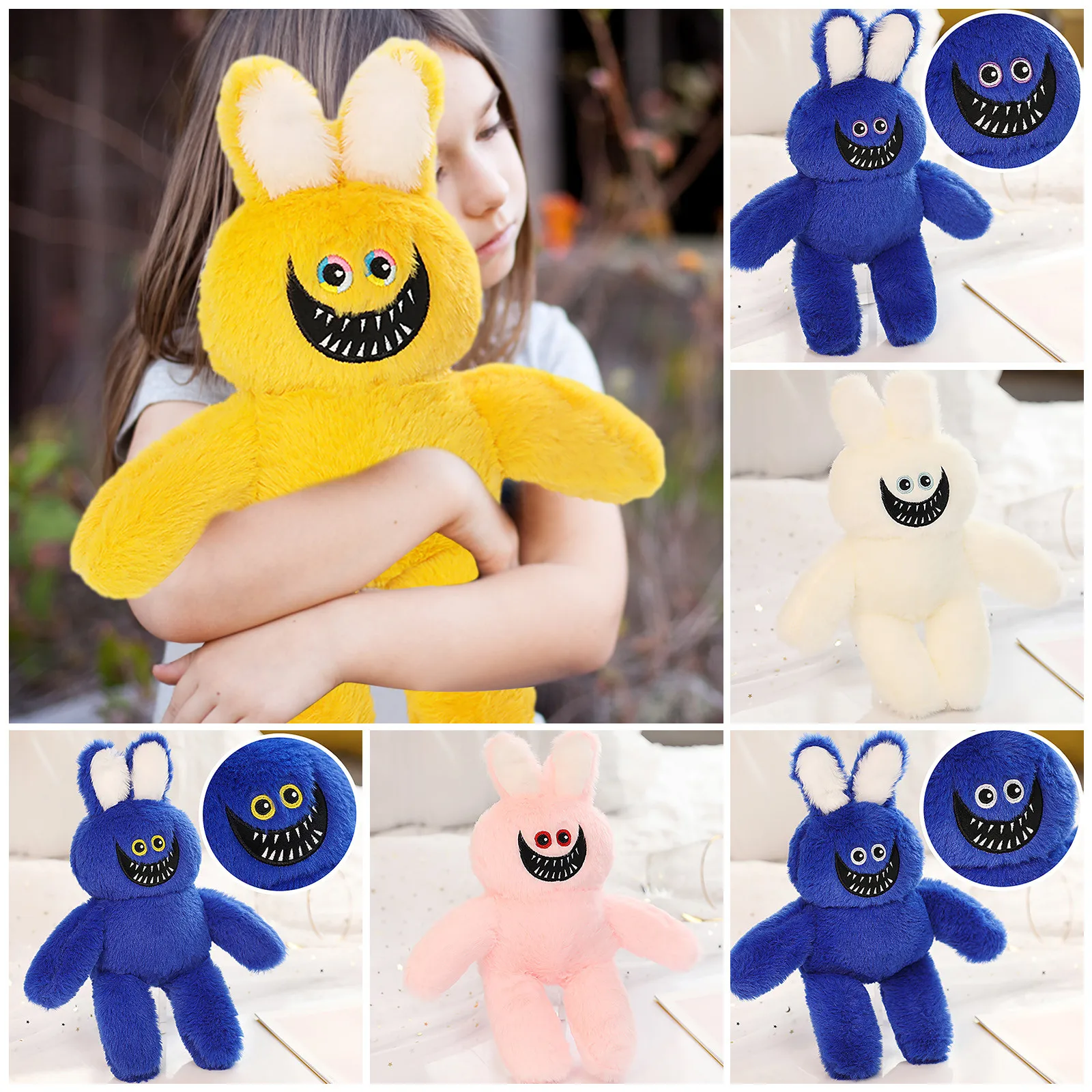 

Новинка! Мультяшная плюшевая игрушка Huggy Wuggy, куклы с животными, мягкая подушка для офиса, милый подарок на день рождения для детей, подарок н...