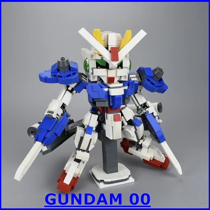 

880 шт., Детский конструктор «Gundam Exia», 18 см