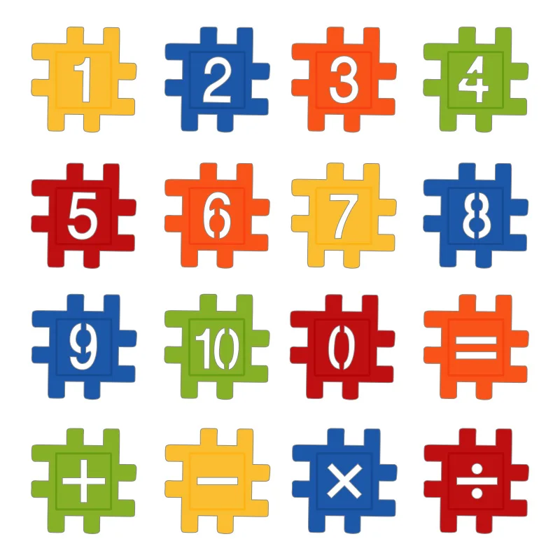 Строительные блоки Монтессори игрушки для детей от 2 до 4 лет обучающая