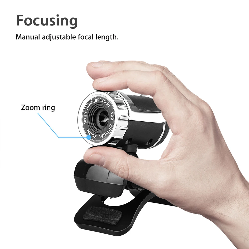 Поддержка Windows USB 2 0 ноутбук 12 мегапикселей HD звукопоглощающий микрофон веб