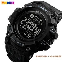 skmei waterproof digital watch men calorie heart rate monitor mens wristwatches led men hour clock with batteryreloj hombre 1643