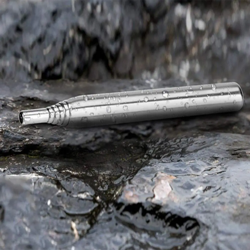 2PCS Outdoor Blow Fire Tube Tool Collapsible Stainless Steel Telescopic Blowing Pipe Camping Traveling Fireplace | Обустройство дома