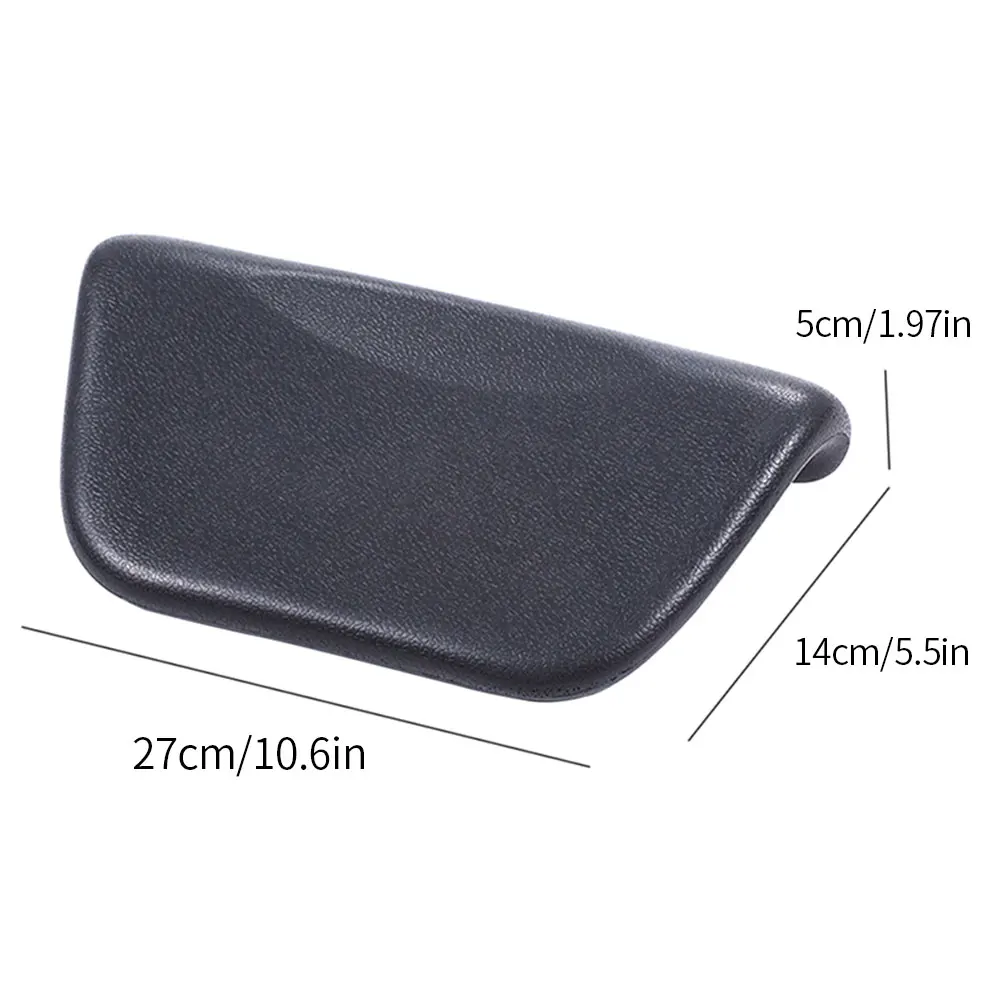 

Hot-Spa Bath Pillow PU Bath Cushion With Non-Slip Suction Cups Ergonomic Home Spa Headrest For Relaxing Head, Neck, Back An
