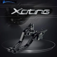 for kymco xciting motorcycle short aluminum adjustable brake clutch levers xciting 250 300 400 500 all years accessories