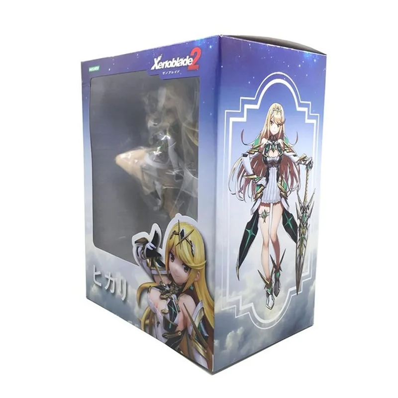 

27cm Xenoblade Chronicles 2 Homura & Hikari PVC Sexy Girls Action Figure Toys