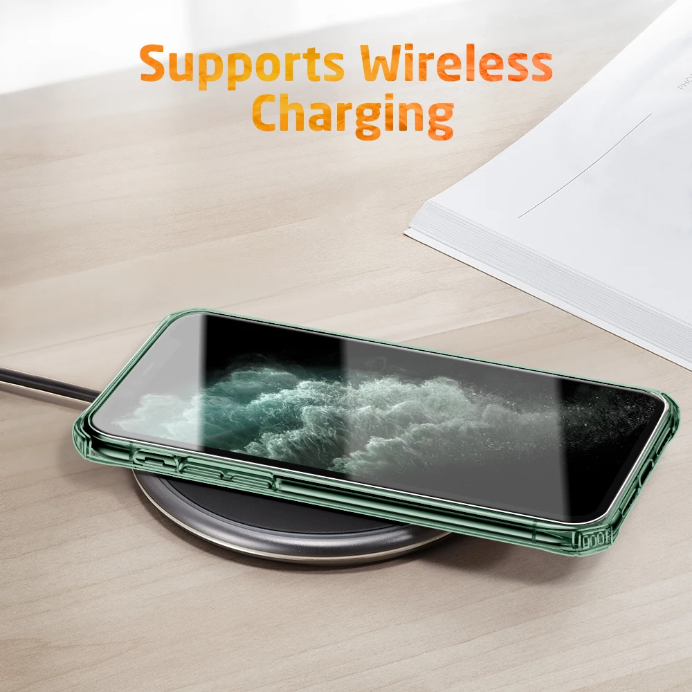 ESR противоударный чехол для iPhone 11 Pro Max, Прозрачный задний бампер, четыре угла, защитный чехол для iPhone 11 11 Pro