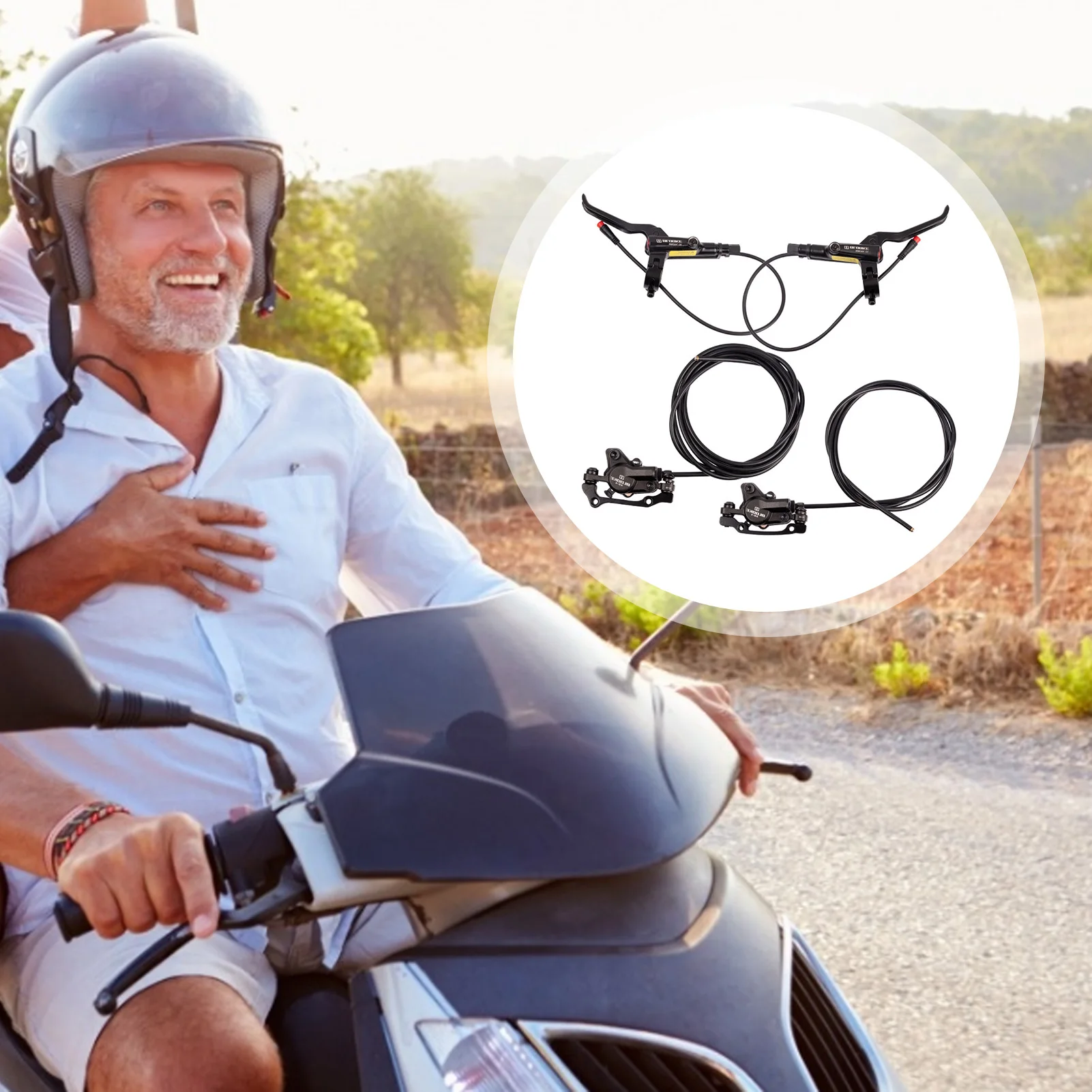 Комплект масляного тормоза AD-6 с литиевой батареей и отключением питания для