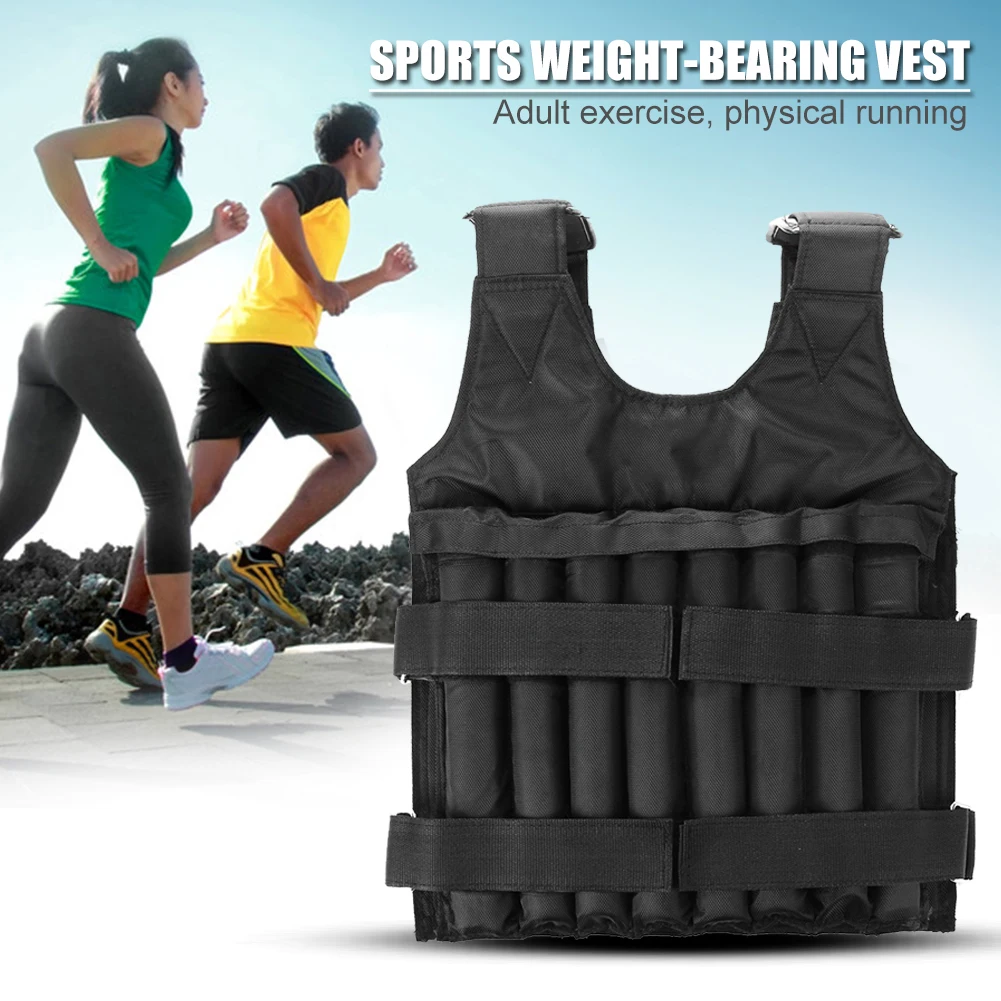 

Adjustable Loading Weighted Vest Gym Boxing Running Training Sand Waistcoat for Effective Working-out Accessories