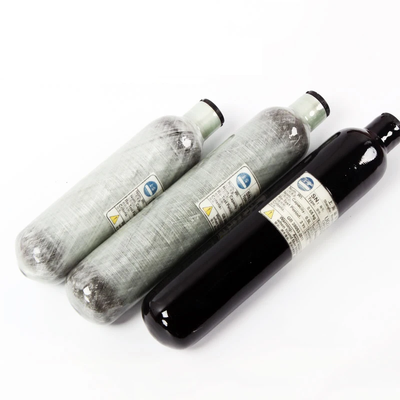 Preise Carbon Fiber Gas Zylinder 0,36 0,5 L 4500PSI 30MPA Paintball PCP Air Gun Gewehr HPA Tauchen Bergsteigen Air Tank Zylinder