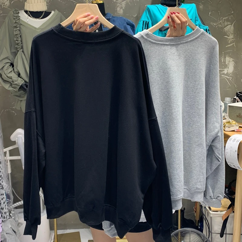 Сезон весна осень новая Корейская версия тонкой Длинные рукава толстовка