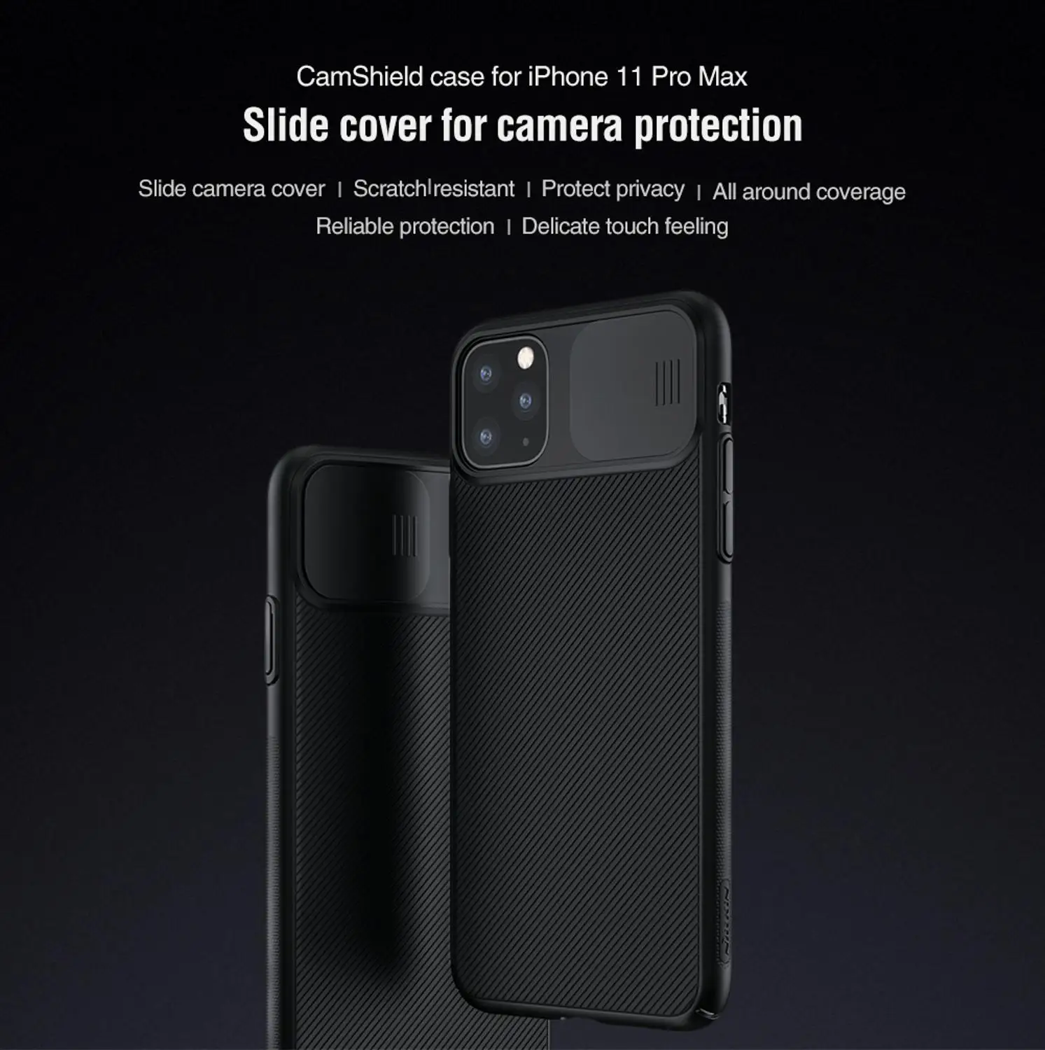 Чехол NILLKIN CamShield для iPhone 11 Pro скользящий чехол защиты камеры iphone накладка