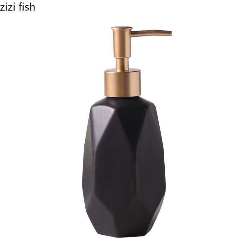 350 мл креативная Скандинавская бутылка для дезинфекции рук Геометрическая