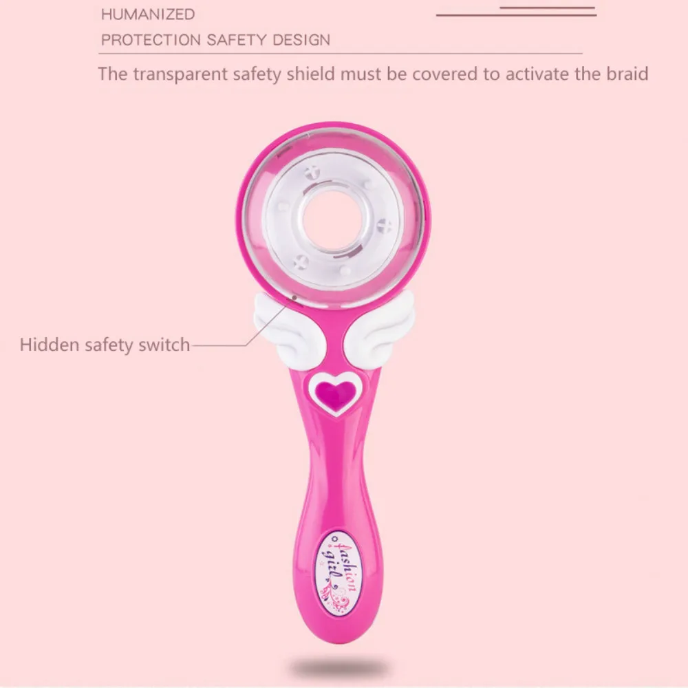 

Diy Portable Electric Automatic Hair Braider Hairstyle Tool Girl Child Twist Knitted Machine Hair Braid Weave Child Gift