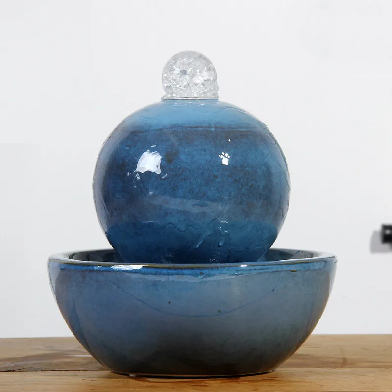 Керамическая водная емкость для аквариума настольный водный пейзаж офиса