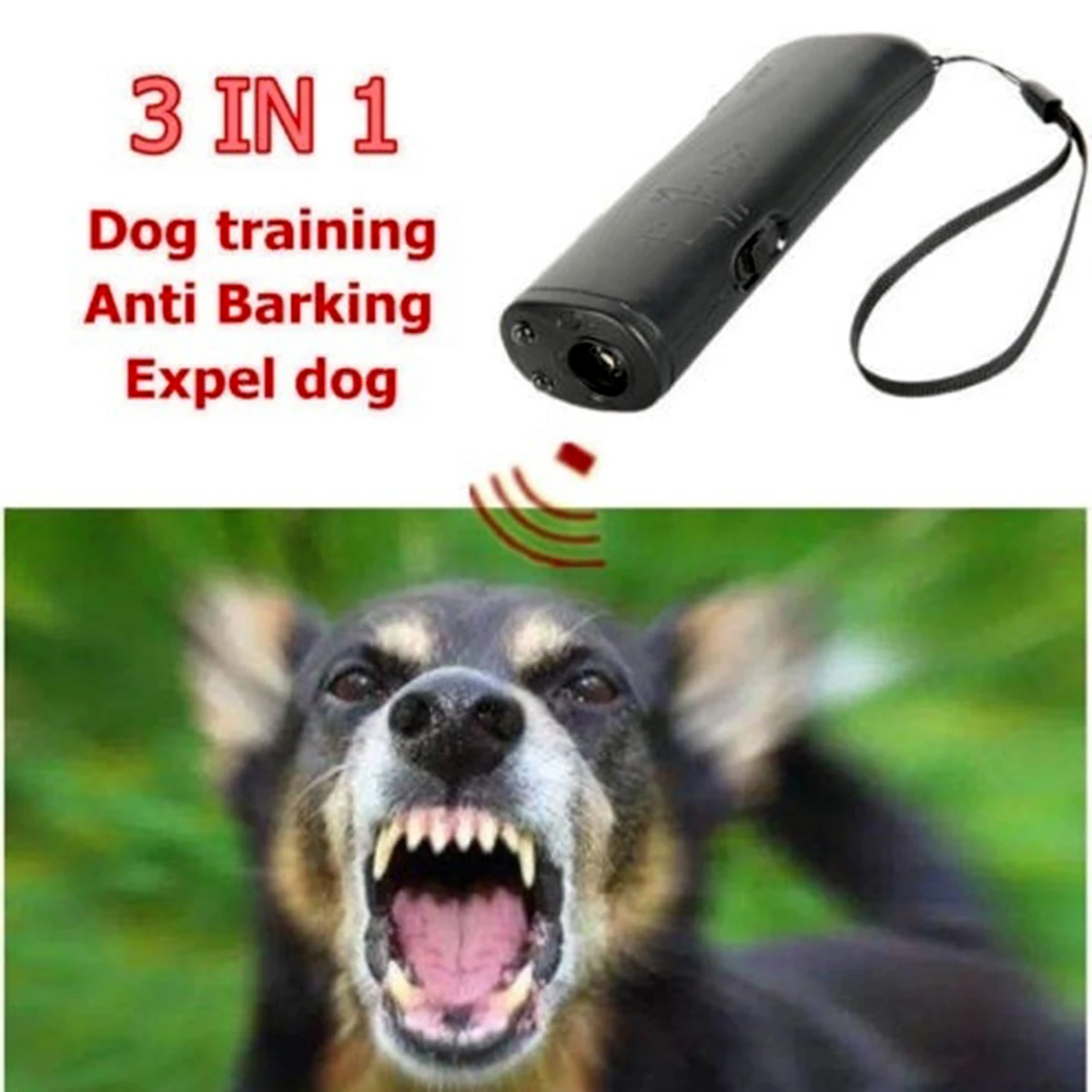 

Ultrasonic Anti Barking Control Pet Dog Stop Bark Training Device Dog Repeller Bark Deterrent Silencer