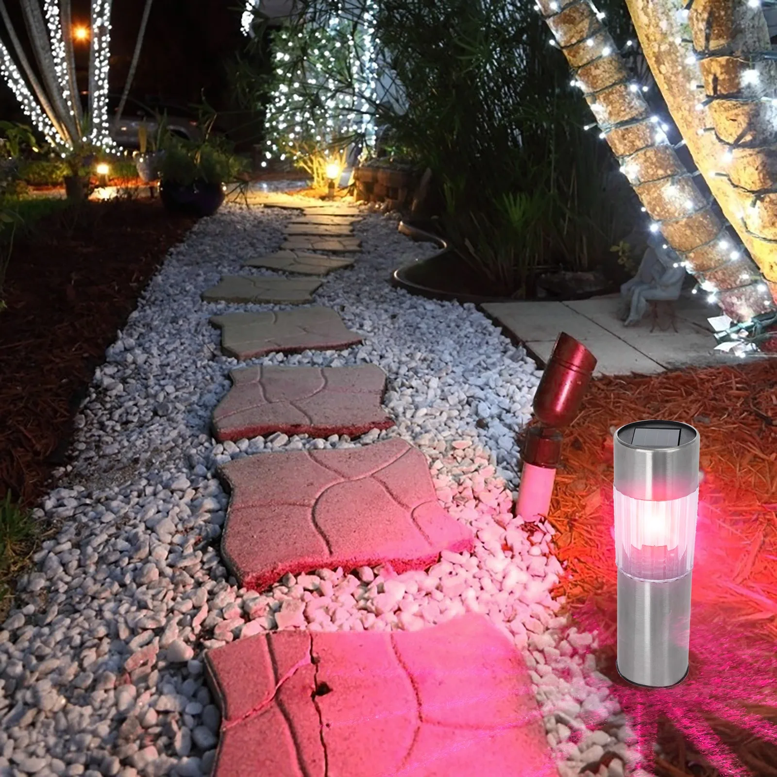 

Solar Pathway Lights Solar Garden Lights Outdoor Solar Landscape Lights For Lawn Solar Powered Landscape Garden Lights Lamp