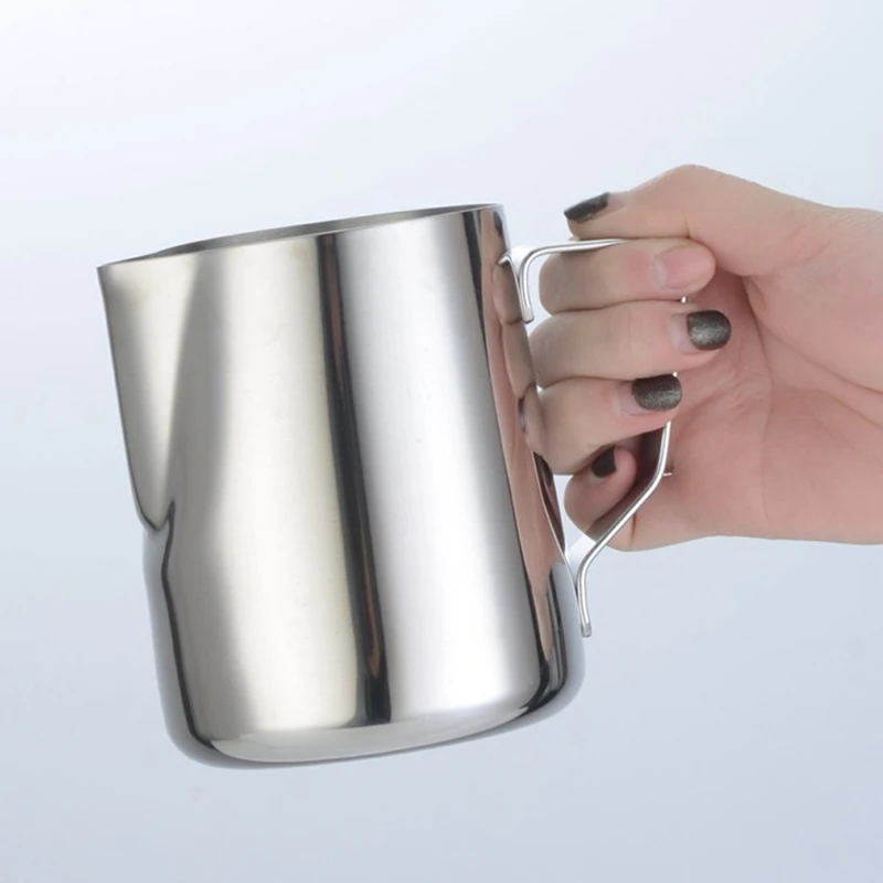 Espresso Coffee Latte Tools Milk Frothing Jug Pitcher Garland Cup 1PC Stainless Steel Hot Sale Kitchen Craft | Дом и сад