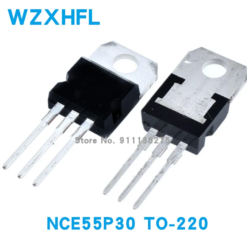 

5PCS NCE55P30 TO220 30A 55V TO-220 P-CH MOSFET original and new IC Chipset