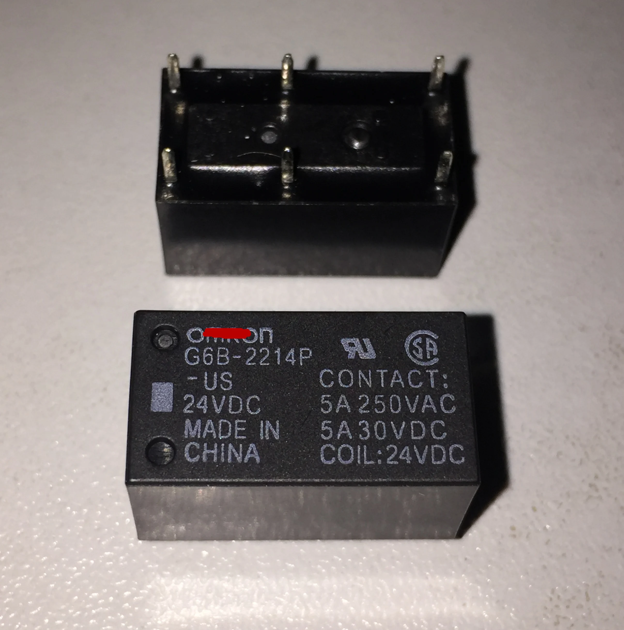 

G6B-2214P-US-24VDC новые импортные оригинальные