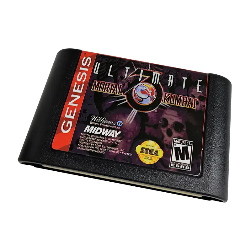 

Карта памяти MORTAL KDMBAT III 16 бит MD для Sega Mega Drive 2 для SEGA Genesis Megadrive