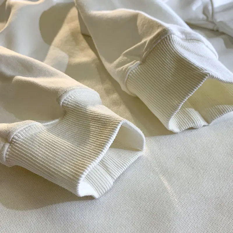 

Autumn and winter cat print round neck Pullover Sweater loose casual top