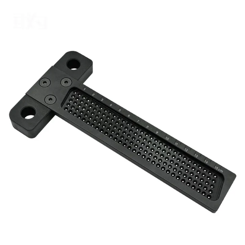 Алюминий сплав T 155 мм отверстие позиционирования с измерительной линейкой