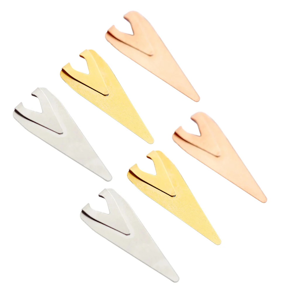 

6 шт., металлическая мини-указка в стиле ретро (случайный цвет)