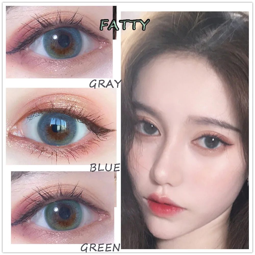 

Hotsale Cute Contact Lenses Women Men Sexy Eyewear Glasses with Prescription Fatty