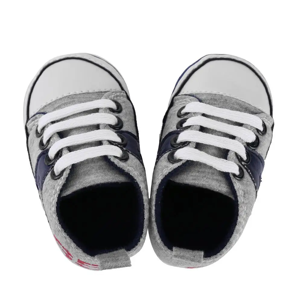

Best Sellers Canvas Sports Sneakers Baby Boys Girl First Walkers Shoes Baby Antiskid Walking Shoes