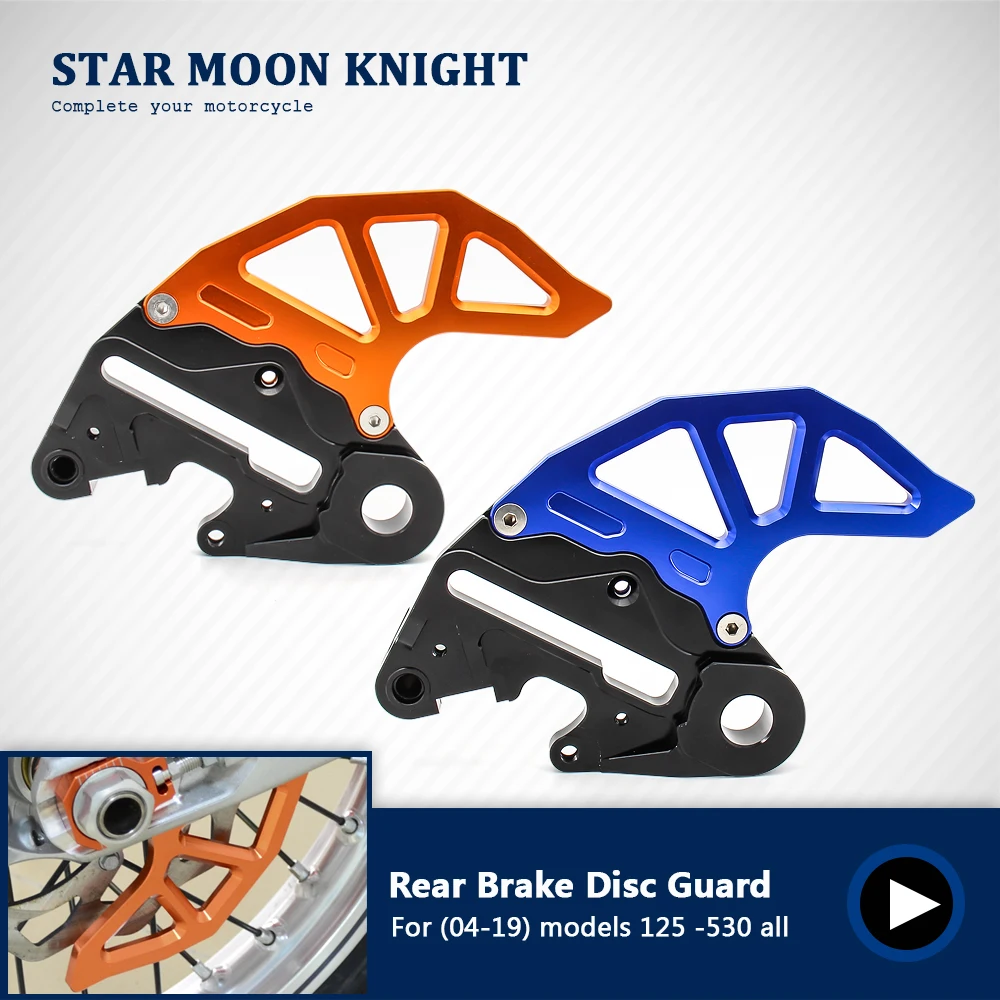 

Rear Brake Disc Guard For 125 200 250 300 390 450 530 SX SXF XC XCF XCW EXC EXF Husqvarna Husaberg FE TE FC TC 501 560 570