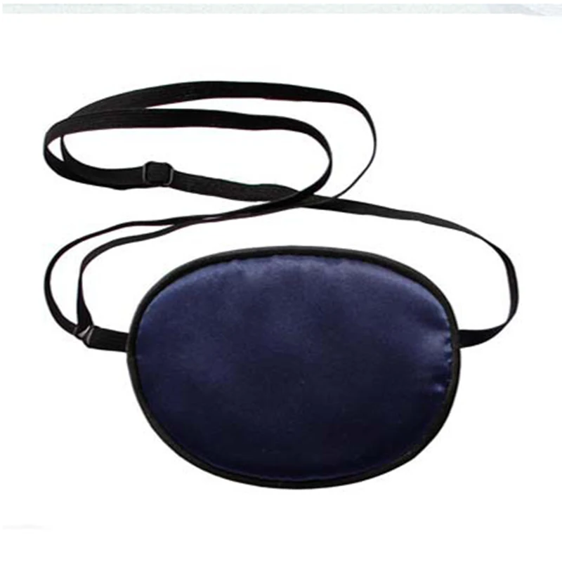 Высококачественная Шелковая Маска для взрослых и детей монокулярная маска глаз