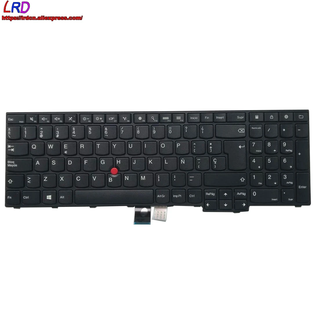 Новая клавиатура ES для Lenovo Thinkpad E550 E555 E560 E565 ЛАТИНСКАЯ Испанская