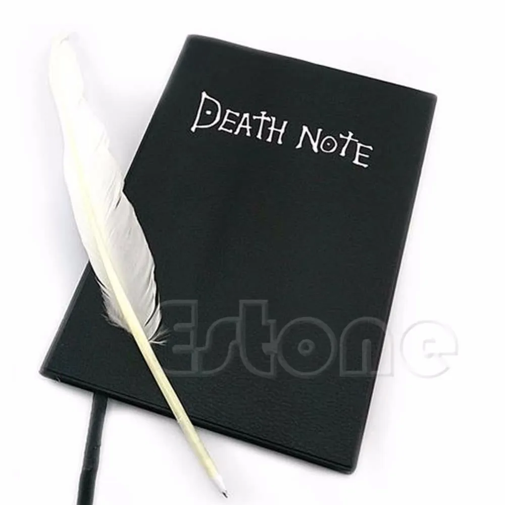 Записная книжка Death Note винтажный Органайзер перьевая ручка записная школьный