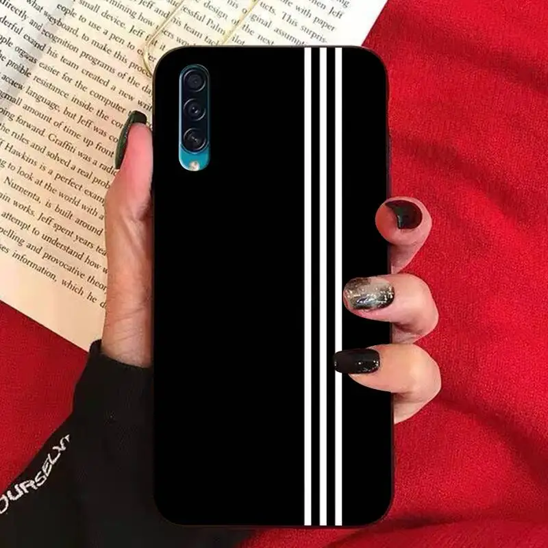 

Sports Brand Stripes Phone Case for Samsung A51 01 50 71 21S 70 31 40 30 10 20 S E 11 91 A7 A8 2018