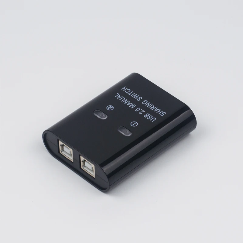 2-портовый USB ручной коммутатор usb2.0 концентратор 2 в 1 два компьютера поделиться одним принтером устройство usb sharer