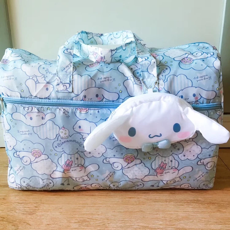 IVYYE 43 см Cinnamoroll модная переносная дорожная сумка в стиле аниме многоразовая сумка-тоут складная сумка для багажа сумка для хранения новая