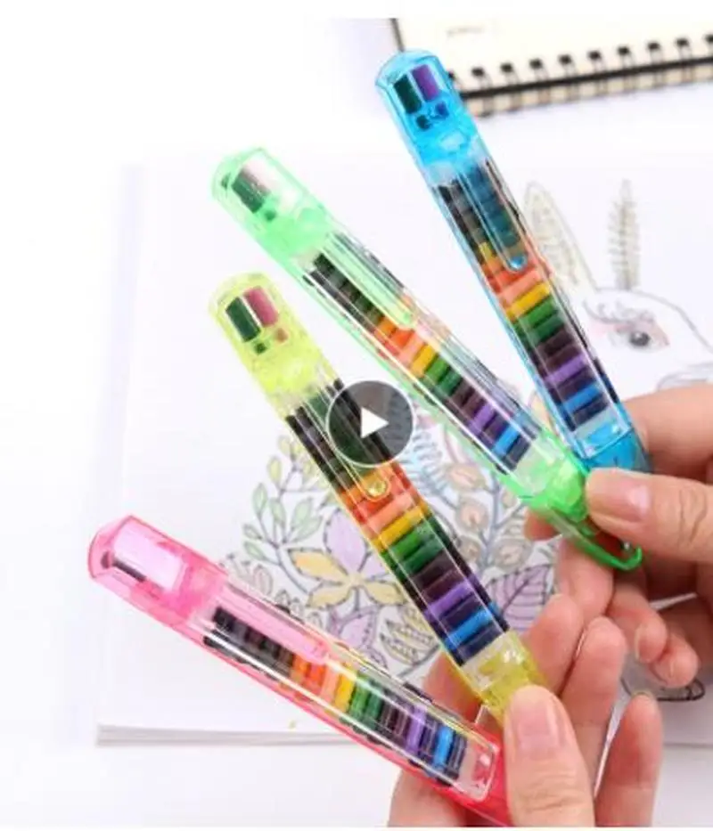 Милые кавайные мелки пастельные масляные креативные цветные ручки для граффити