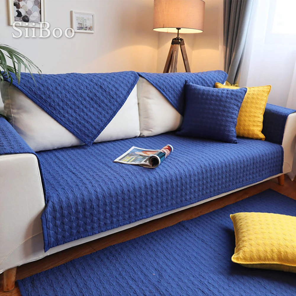 Дешевые китайские чехлы для мебели хлопковые геометрические стеганые
