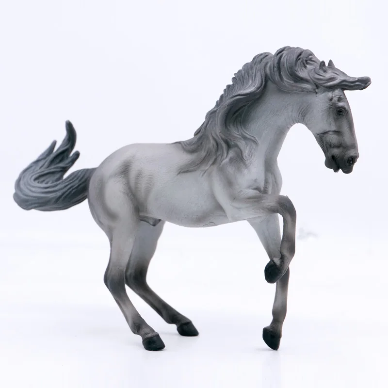 

CollectA Horse Country Farm Animals Lusitano Stallion Grey Scale 1:20 Plastic Simulation toy Figure #88502