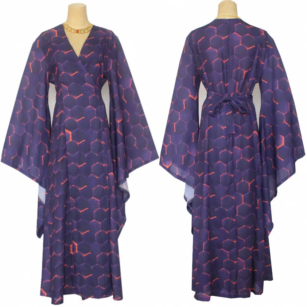 Игра престолов Сезон 8 Косплей Костюм Санса Старк косплей платье плащ