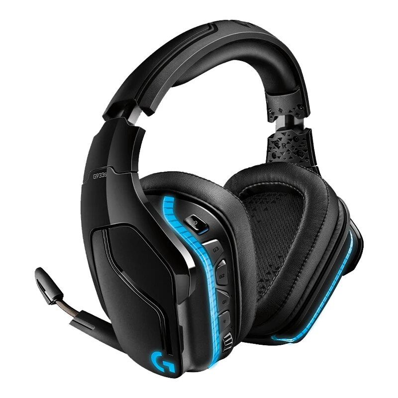 Беспроводная игровая гарнитура Logitech G933S 7 1 Surround RGB многоплатформенные наушники DTS