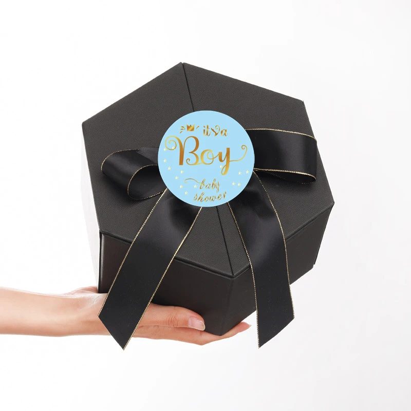 60 шт. это мальчик девочка дети день рождения этикетки стикеры детские Душ