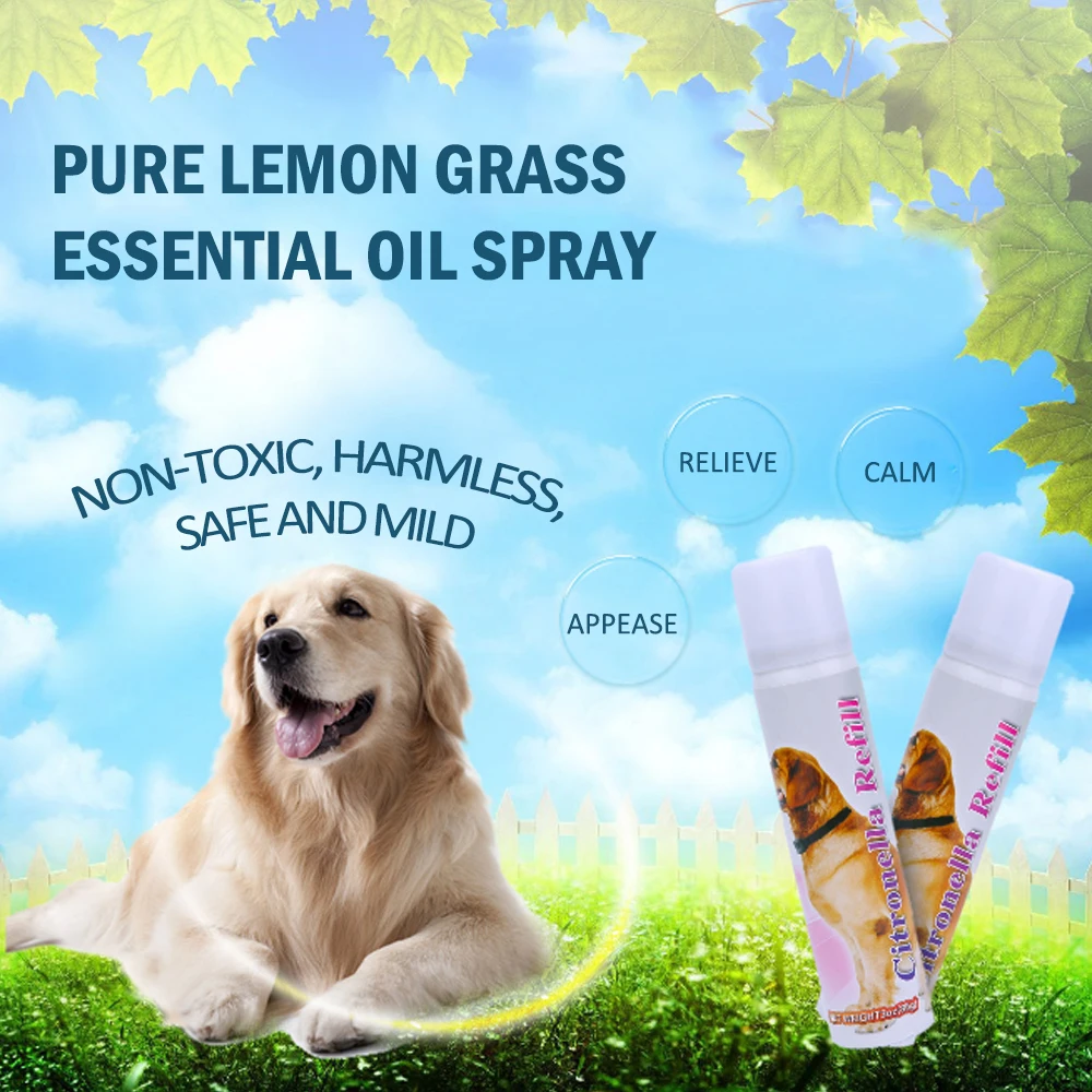 Перезаряжаемый пульверизатор для собак ошейник обучения домашних животных