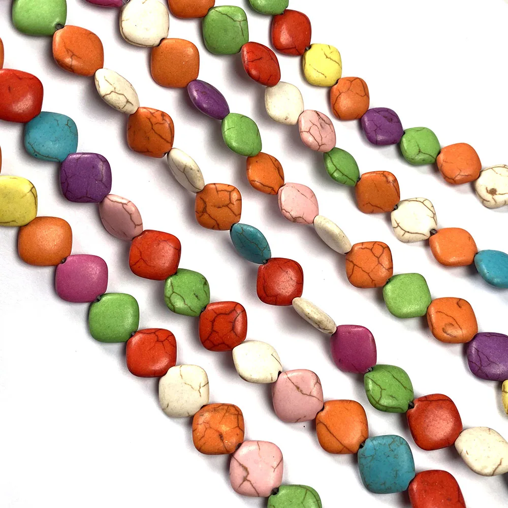 

Stone Beads Turquoises Irregular Shaped Loose isolation Beads Semi-Finished For jewelry making DIY necklace bracelet accessories