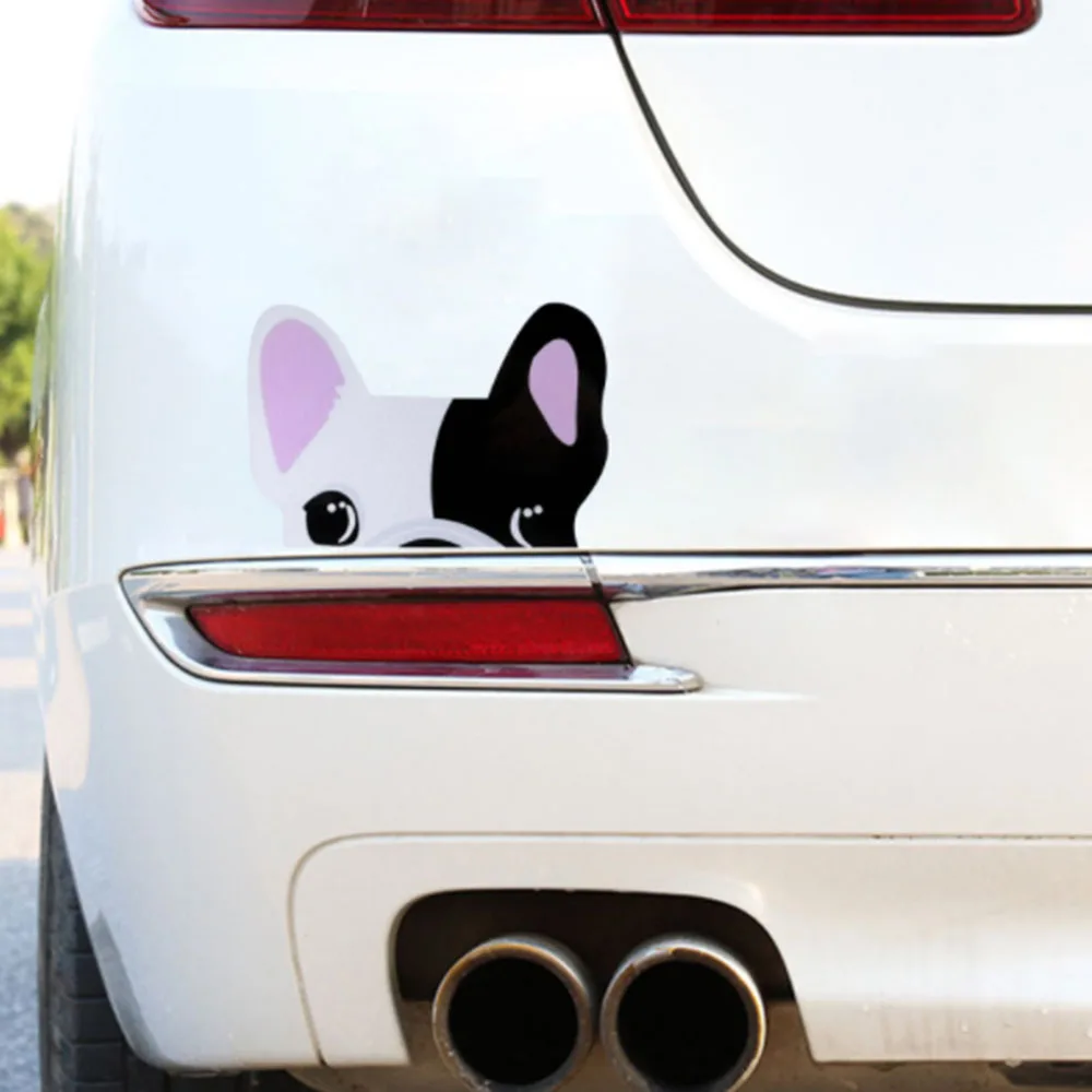 

Pet dog Sticker Pet Dog Vinyl Decal Animal Cartoon Cute Car Stickers 3Pcs/Set