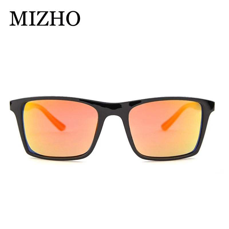 

MIZHO Brand Mens Polarized Sunglasses Mirror Special Driver Sun glasses Women Vintage Rectangle Anti-Glare Goggles UV400 Eyewear