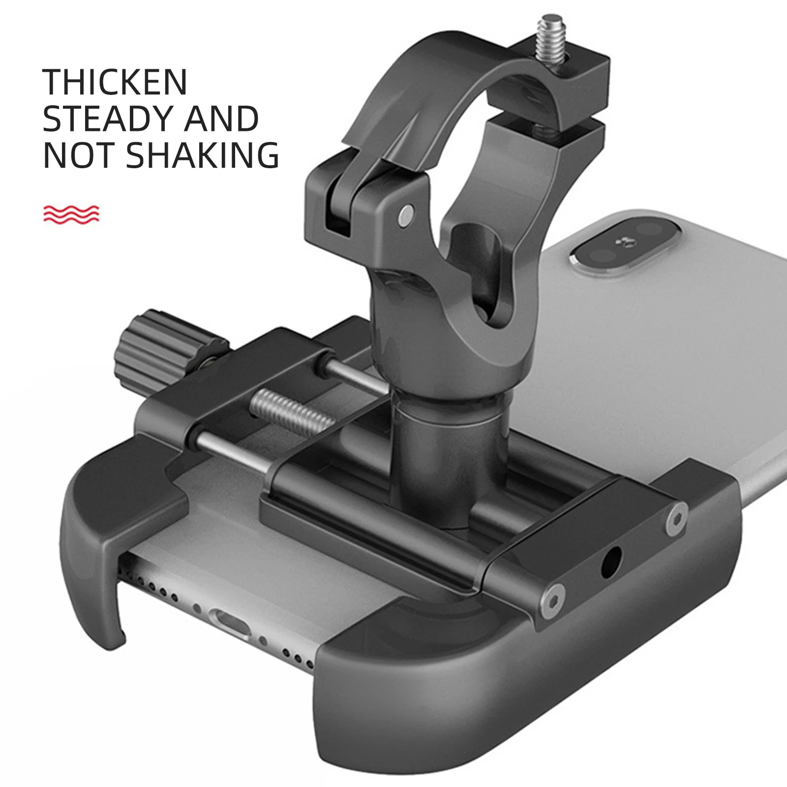 

Gub P40 Aluminum Alloy Die-casting Mobile Phone Holder 60-100mm Mobile Phone Holder For Bike Riding Car Electric Motorcycle