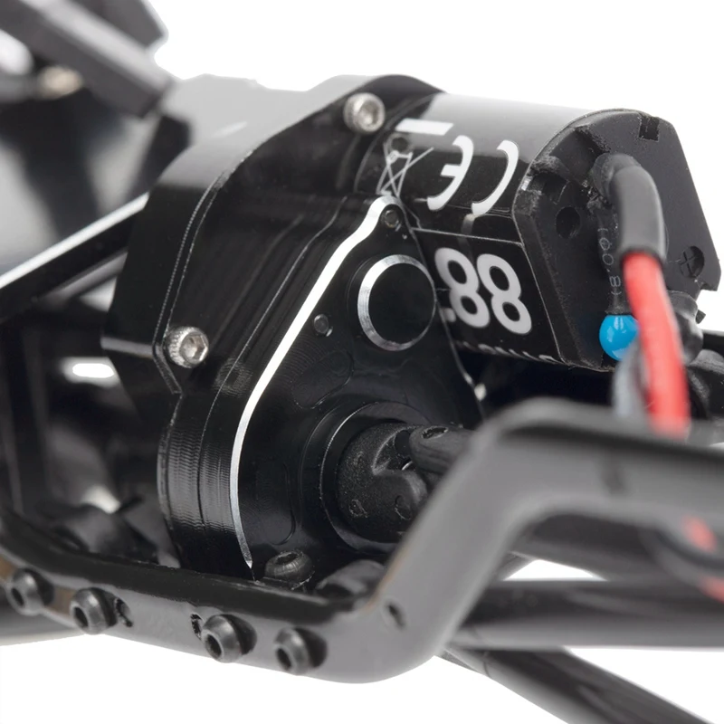 

Metal Transmission Case Center Gearbox for 1/24 RC Crawler Axial SCX24 90081 AXI00002 & Front & Rear Axle Diff Cover