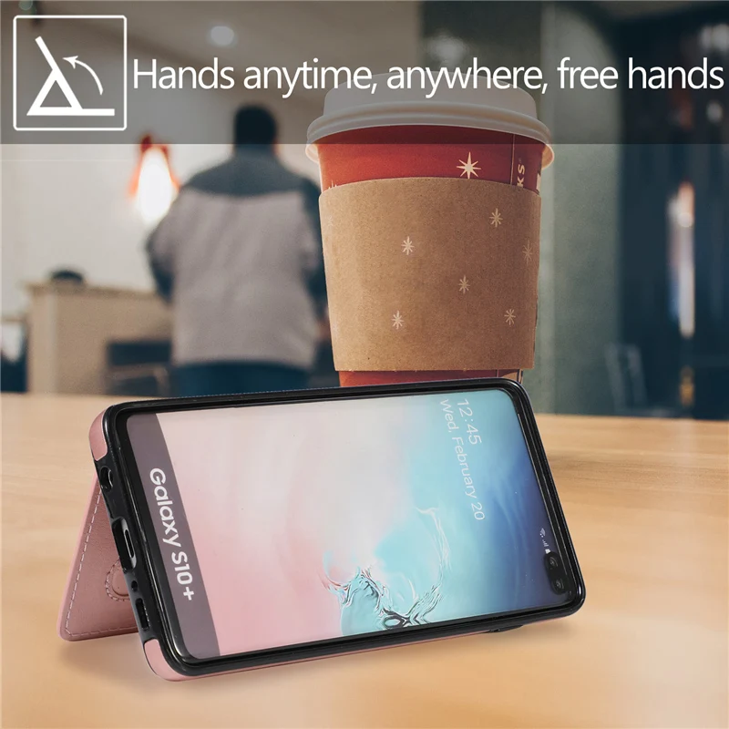 leather case for samsung galaxy s21 s20 ultra s10 e s9 s8 plus note 8 9 10 a50 a70 s wallet card slots holder phone bags cover free global shipping